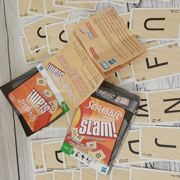 Scrabble Slam! Card Game Word Game Fast Paced Fun! Ages 8+ - Picture 12 of 14